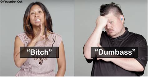 Profanity in sign language .